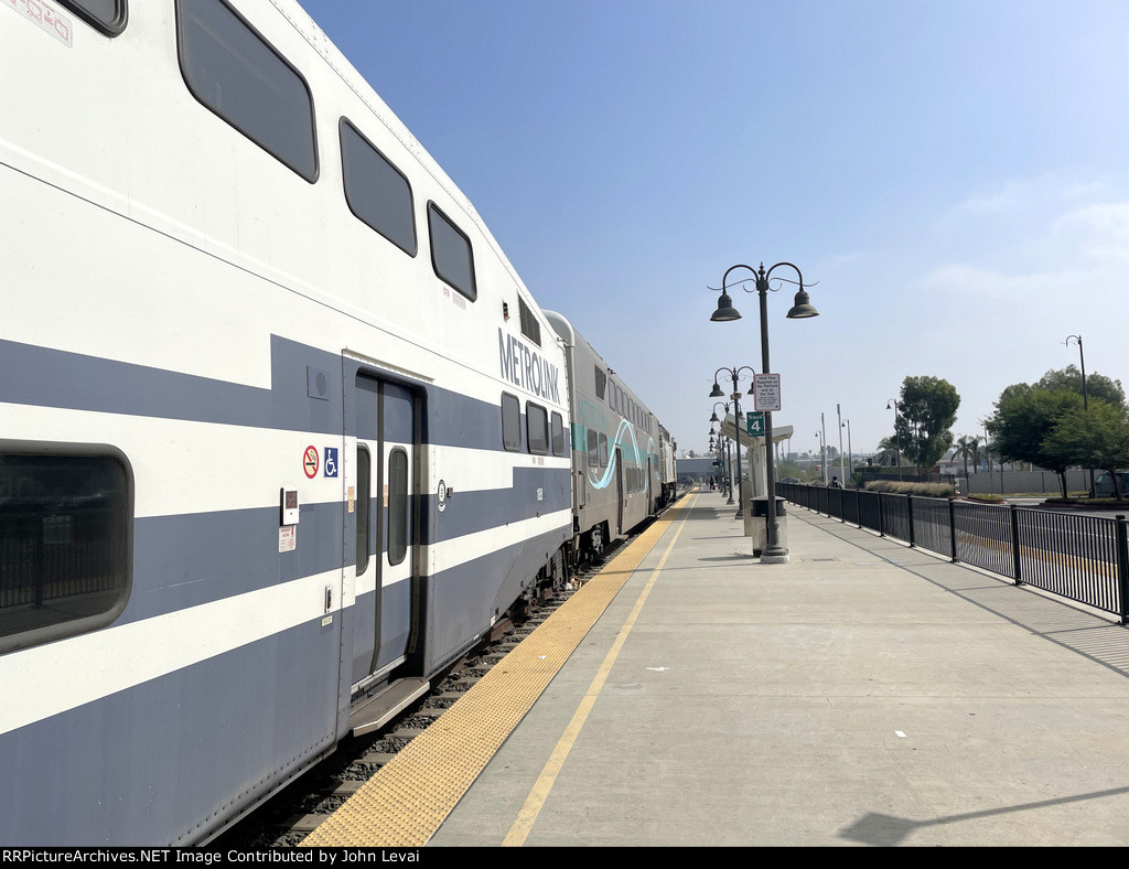 Looking east from San Bernardino-Downtown Station